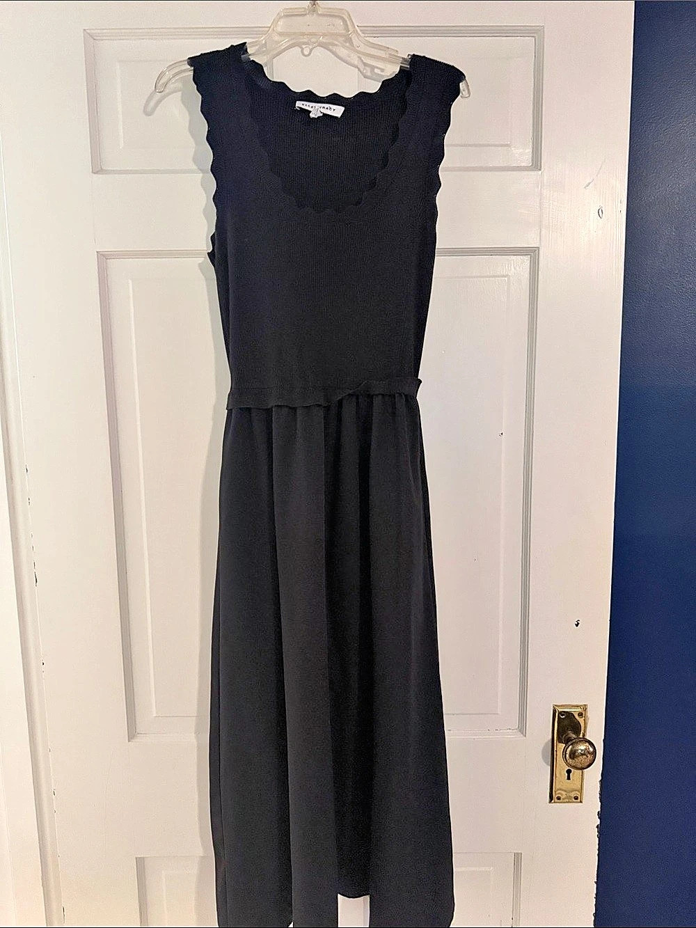 Ellen Tracy Black Maxi Dress Like New
